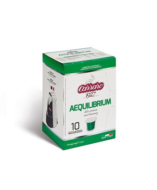Капсули Carraro Aequilibrium съвместими с Nespresso